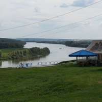 Кафе на берегу Оки