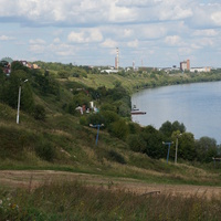 Вид на промзону Коломны