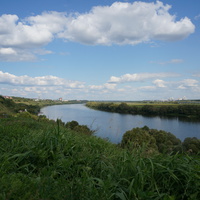 Река Ока в Коломне