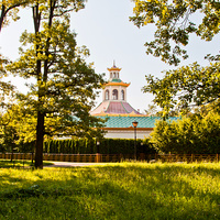 Вид на Китайскую деревню