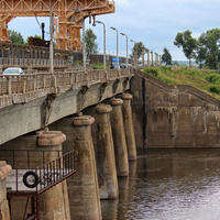 Плотина Иваньковской ГЭС