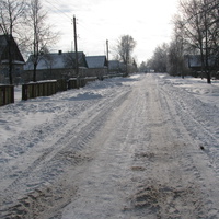 улица Первомайская зимой 2010 года