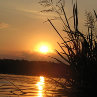 Закат на Вульковском озере (2010 год)