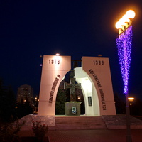 Памятник павшим в Афганистане на Музейной площади