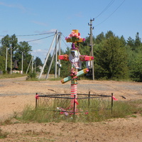 Придорожный крест в Богдановке