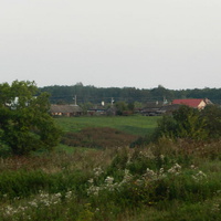 вид на край села