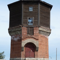 Водонапорная башня 50-е годы прошлого столетия