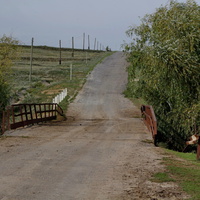 Мост через речку Добрая у хутора