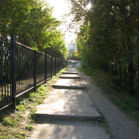 Выльгорт 2013 ул. Домны Каликовой около школы