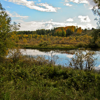 Вид на реку Корелку из музея