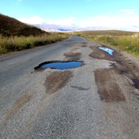 Road between Chien-Besmoynak