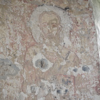 Фрески внутри Сентинского храма