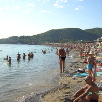 Пляж в Архипо-Осиповке
