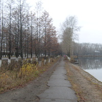дорожка около Белохолуницкого пруда