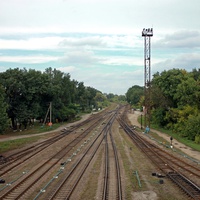 Район Крейда. железная дорога