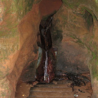 Родник в карстовой пещере
