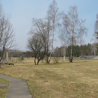 Вид на мемориальный комплекс "Хатынь"