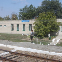 Малая Токмачка. Железнодорожная станция.