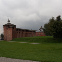 Грановитая башня, стена Кремля