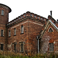 Александровский парк. Здание "Пенсионерных конюшен".