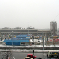 Челябинск, 2008 г. Вокзал из окна гостиницы