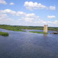 река Сож у Кричева
