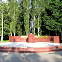 г. Пенза, памятник Пензенским милиционерам «Памятник участковому» открыт в 2007 г. ул. Некрасова.
