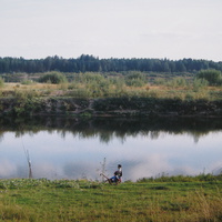 Коквицы 2005 река Вычегда