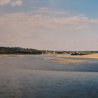 Сыктывкар 2005 вид из Заречья на реку Вычегда