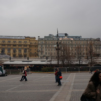 Манежная площадь. Дом Жолтовского и гостиница Националь