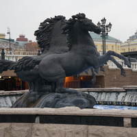 Комплекс фонтанов Гейзер, Завеса, Водопад