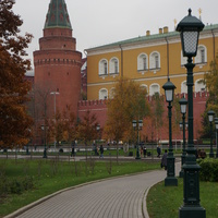 Александровский сад у Кремлёвской стены
