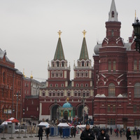 Воскресенские ворота на Красной площади