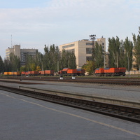 Бердянск. Железнодорожная станция.