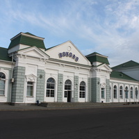 Бердянск. Железнодорожный вокзал.