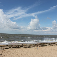 Бердянск. Центральный пляж.
