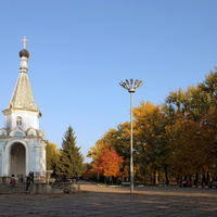 Парк по ул. Гагарина в городе Белгород