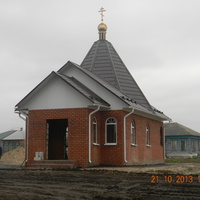 Строящийся храм во имя Великомученика Димитрия Солунского в селе Танцырей.