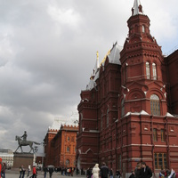 Москва - памятник Жукову