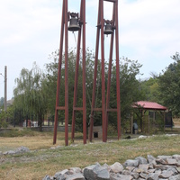 Бердянск. Колокола во дворе католического храма.