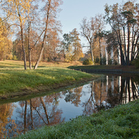 Река Славянка в Павловском парке