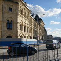 Средние торговые ряды на Красной площади