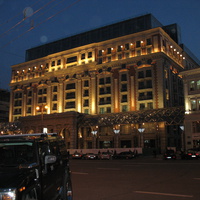 Москва 2007 гостиница Ритц-Карлтон