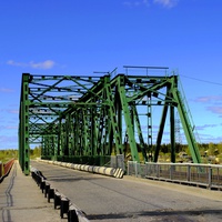 Мост через реку Онегу.