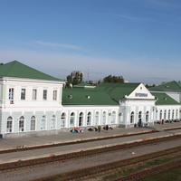 Бердянск. Железнодорожный вокзал.