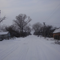 Вулиця Кагановича,вигляд взимку.