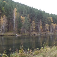 осень,река Тагна