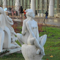 Скульптура в парке искусств Музеон