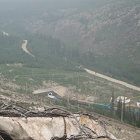 Дабан. Старый БАМ, тоннель и грунтовка через перевал Даван.