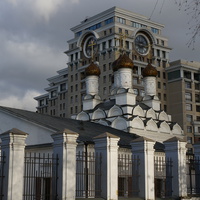 Московская церковь Николая Чудотворца (она же Богородице-Рождественская) в Голутвине